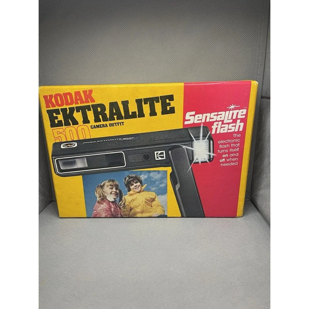 Vintage Kodak Extra lite 500 Flip Camera Untested
